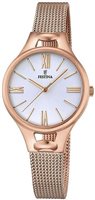 Armbanduhr Festina Dame Mademoiselle in Vernickelt stahl roségold F16952/1 - F16952/1
